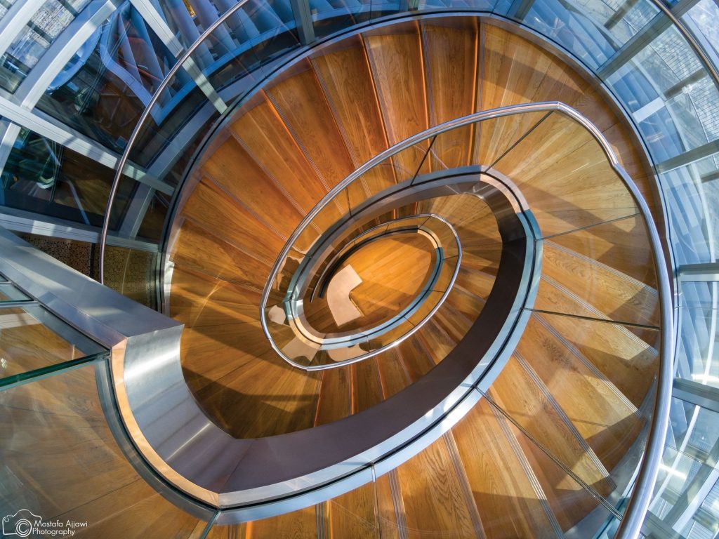 Spiral Staircase in Dubai ,UAE