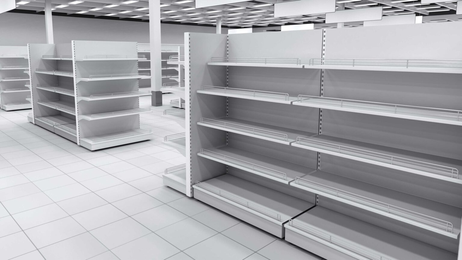 SUPERMARKET SHELVING IN DUBAI UAE